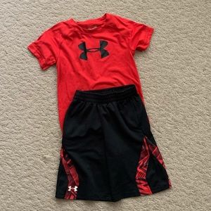Under Armour 4T Tee/Shorts Set